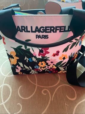 Karl Lagerfield STUFFED Flower Tote